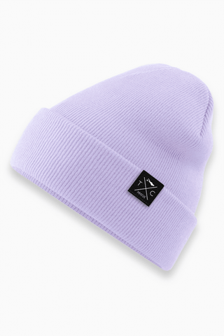 Unsere weiche Classic Beanie Flieder für Herren und Damen von The Clue Clothing
