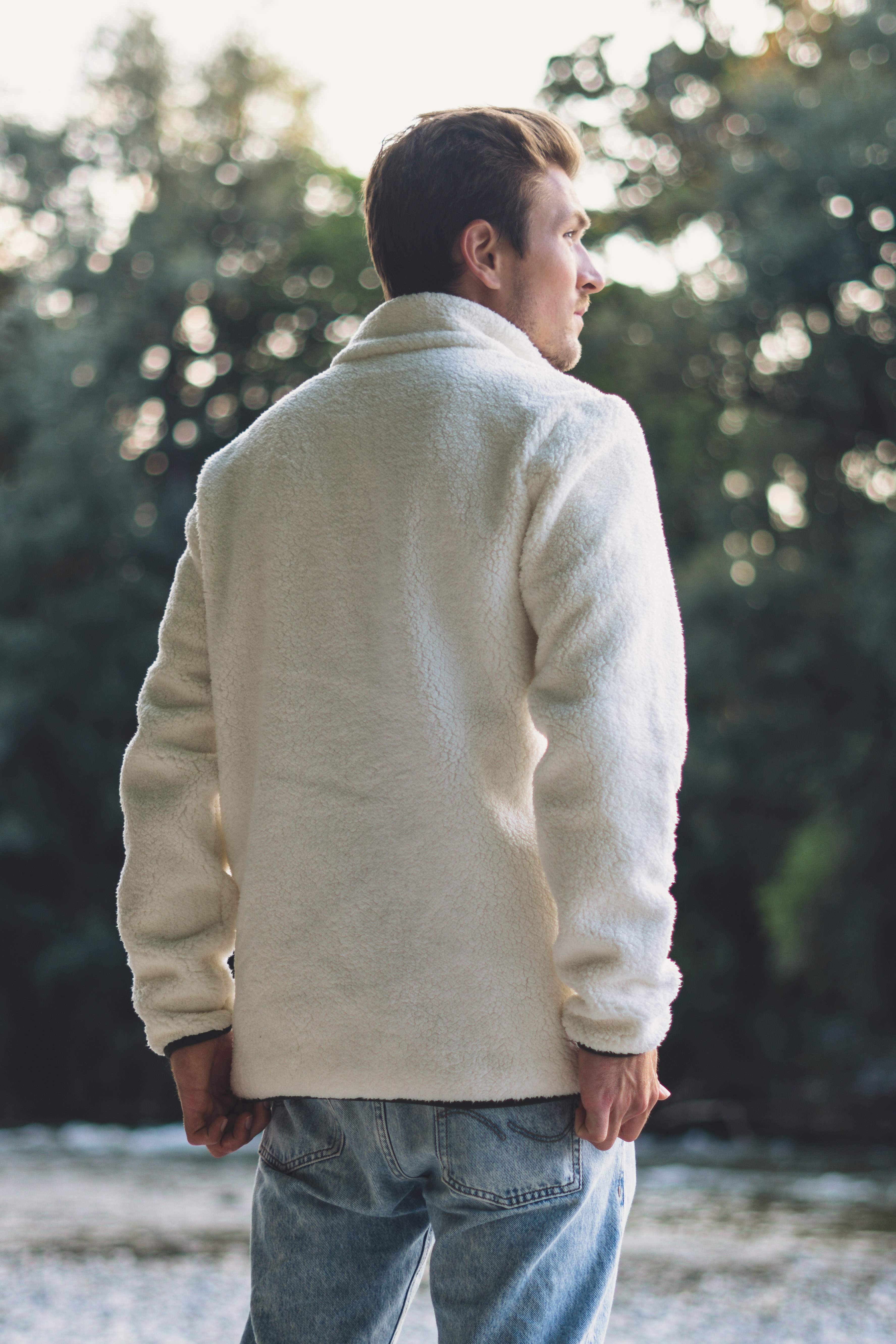 Fleecejacke Hemd Jacke Winter Herren Winter-Herren-Plüsch