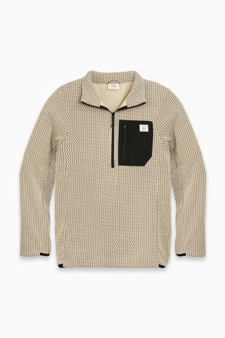 Herren Half Zip Sweatshirt