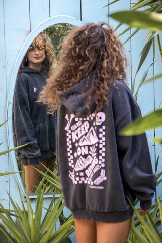 Keep on Riding Unisex Hoodie Damen